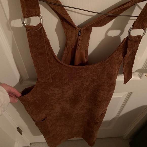 Corduroy overall dress - Picture 3 of 7